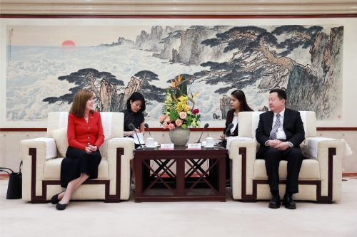 周乃翔会见澳大利亚客人