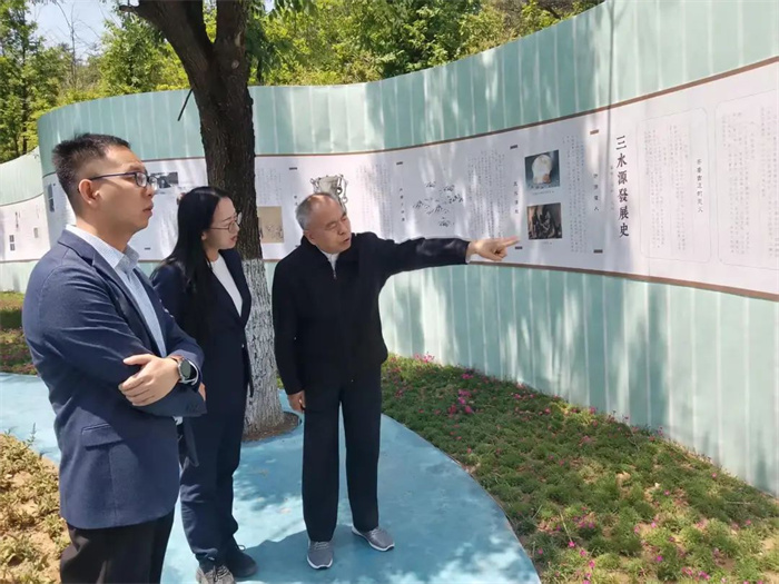傅永聚教授一行赴三水源考察调研——为齐鲁古道文化发展把脉定向